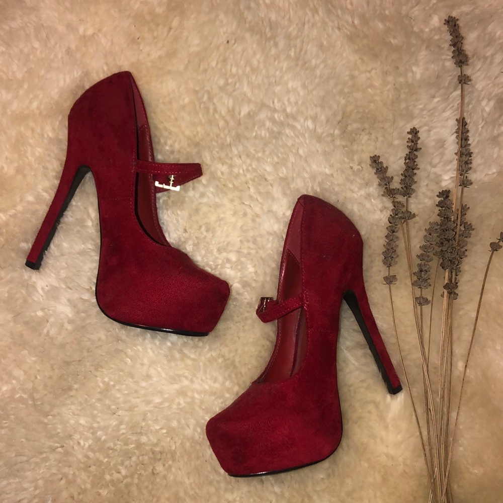 Five inch high heels